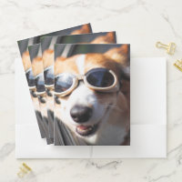 Cutest Baby Animals | Corgi Goggles in the Car