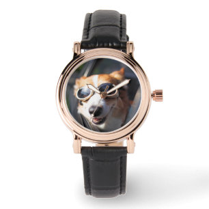 Cutest Baby Animals Corgi Goggles in the Car Watch