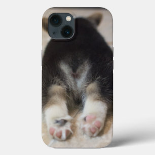 Cutest Baby Animals Corgi Puppy Behind iPhone 13 Case