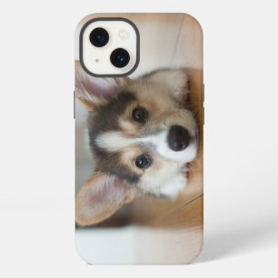 Cutest Baby Animals Corgi Puppy Looking iPhone 13 Case