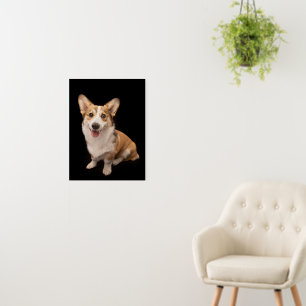Cutest Baby Animals Corgi Puppy Smile Foam Board