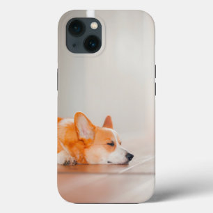 Cutest Baby Animals Corgi Sleeping iPhone 13 Case