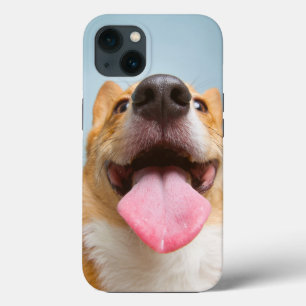 Cutest Baby Animals Corgi Tongue iPhone 13 Case