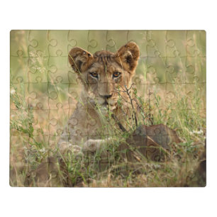 Cutest Baby Animals   Cute Baby Lion Cub Jigsaw Puzzle