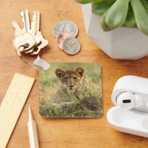 Cutest Baby Animals   Cute Baby Lion Cub Keychain