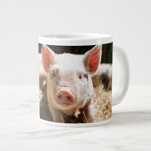 Cutest Baby Animals Cute Baby Piglet Giant Coffee Mug