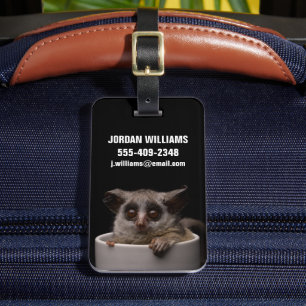 Cutest Baby Animals Cute Bushbaby Luggage Tag
