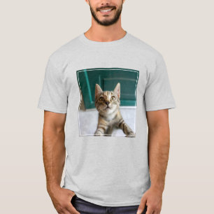 Cutest Baby Animals Cute Tabby Kitten T-Shirt