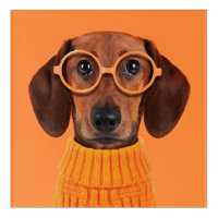 Cutest Baby Animals | Dachshund Orange Sweater