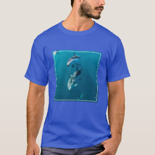 Cutest Baby Animals   Dolphin Family T-Shirt