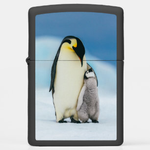 Cutest Baby Animals Emperor Penguin Chick Zippo Lighter