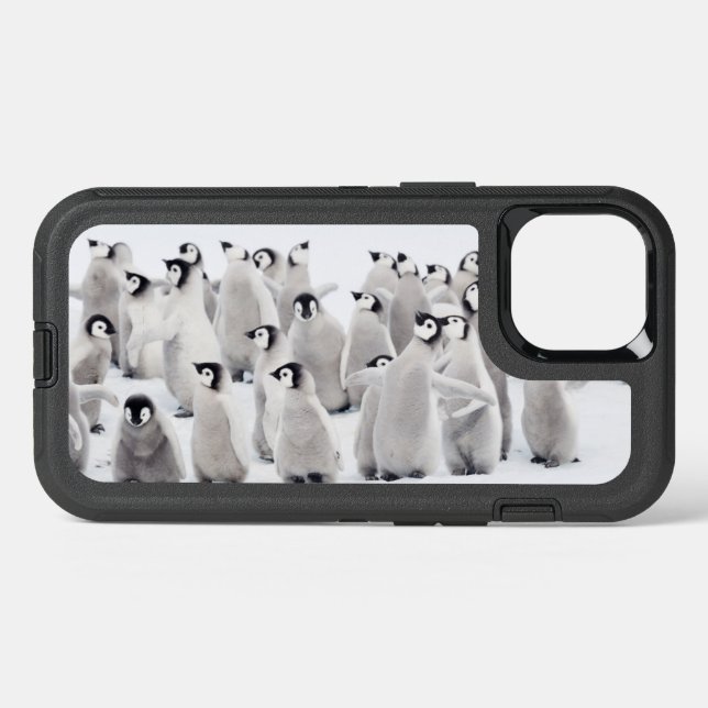 Cutest Baby Animals | Emperor Penguin Chicks Otterbox iPhone Case (Back Horizontal)