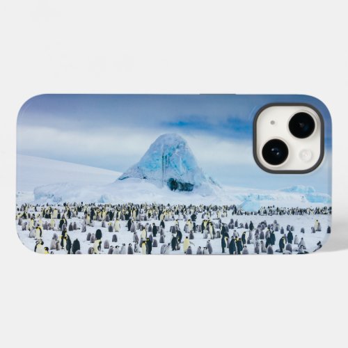 Cutest Baby Animals  Emperor Penguin Colony Case_Mate iPhone 14 Case