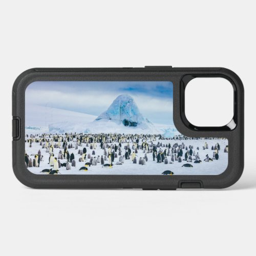 Cutest Baby Animals  Emperor Penguin Colony iPhone 13 Case