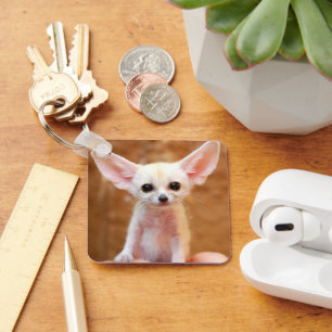 Cutest Baby Animals Fennec Fox Keychain
