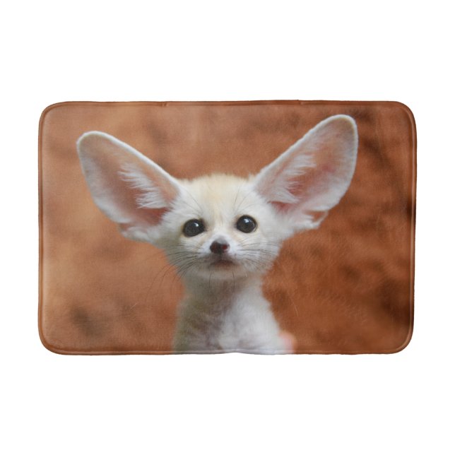 Cutest Baby Animals | Fennec Fox Pup Bath Mat (Front)
