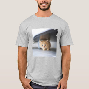 Cutest Baby Animals Fluffy Orange Kitten T-Shirt