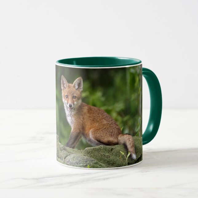 Cutest Baby Animals | Foxy Smile Mug (Front Right)