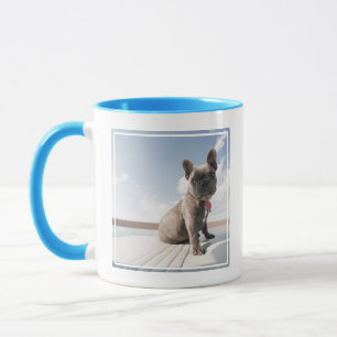 Cutest Baby Animals French Bulldog Boating Mug
