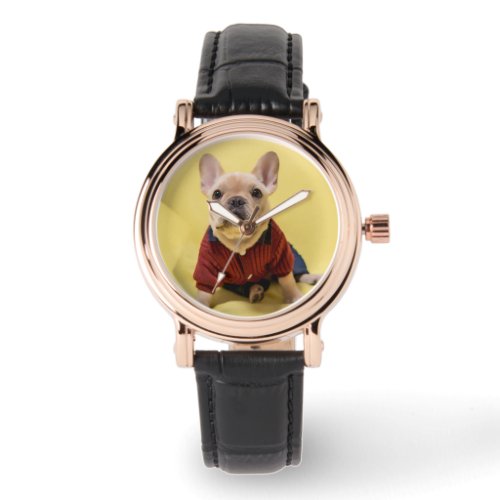 Cutest Baby Animals  French Bulldog Dressed Watch