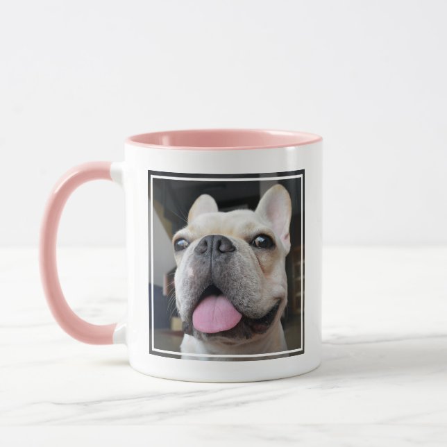 Cutest Baby Animals | French Bulldog Face Mug (Left)