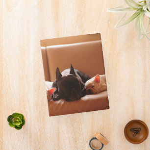Cutest Baby Animals French Bulldog Family Mini Binder