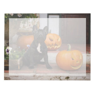 Cutest Baby Animals French Bulldog Halloween Notepad