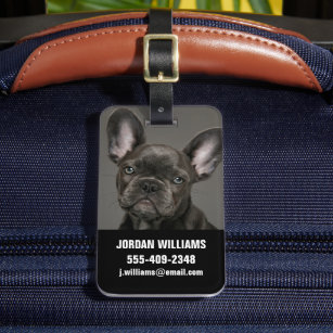 French Bulldog Luggage Bag Tags Zazzle