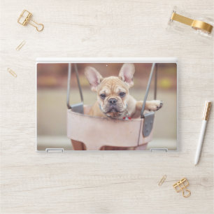 Cutest Baby Animals French Bulldog Playground HP Laptop Skin