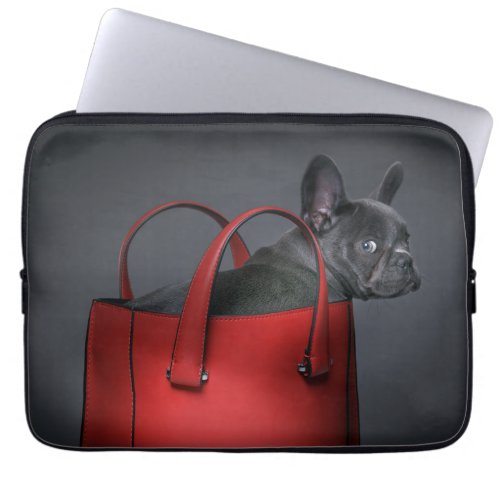 Cutest Baby Animals  French Bulldog Red Hand Bag