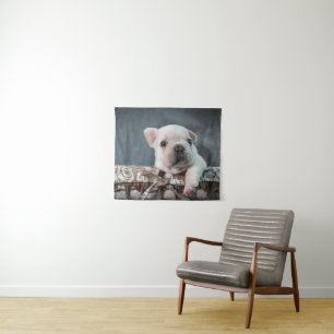 Cutest Baby Animals French Bulldog Tapestry