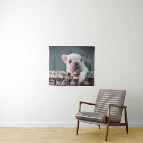 Cutest Baby Animals  French Bulldog Tapestry