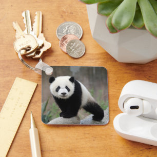 Cutest Baby Animals Giant Panda Baby Keychain