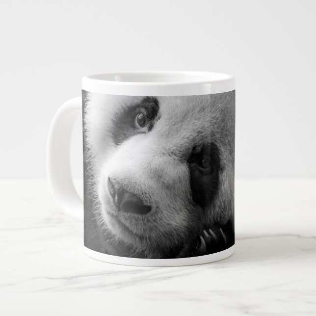 Cutest Baby Animals | Giant Panda Bear Cub Giant Coffee Mug (Front Left)