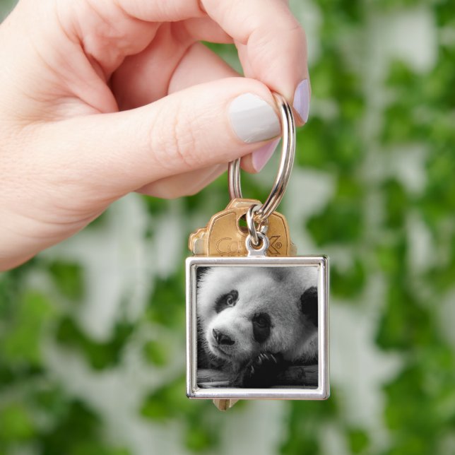 Cutest Baby Animals | Giant Panda Bear Cub Keychain (Hand)