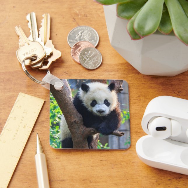 Cutest Baby Animals | Giant Panda Cub Keychain (Desk)