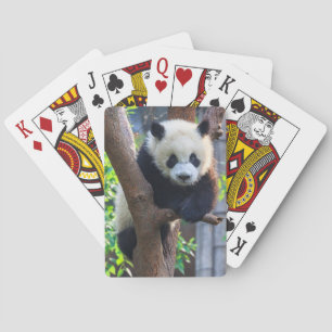 Cutest Baby Animals Giant Panda Cub Poker Cards