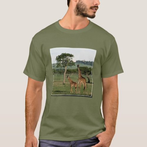 Cutest Baby Animals  Giraffe Calf  Mama T_Shirt