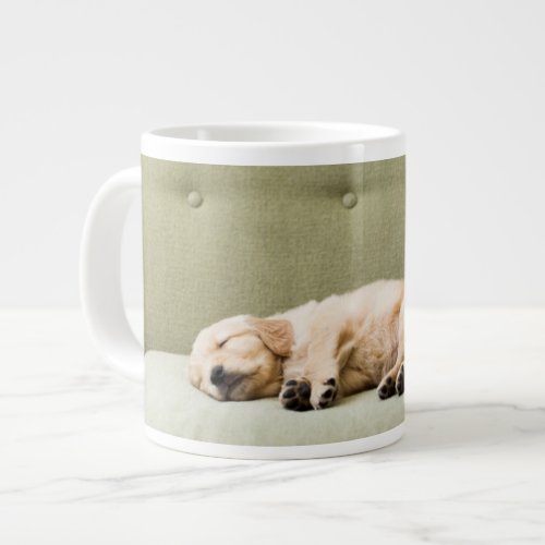 Cutest Baby Animals  Golden Retriever Puppy 2 Giant Coffee Mug