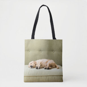 Cutest Baby Animals   Golden Retriever Puppy 2 Tote Bag