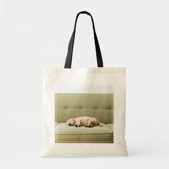 Cutest Baby Animals | Golden Retriever Puppy 2 Tote Bag (Front)