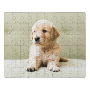 Cutest Baby Animals   Golden Retriever Puppy Jigsaw Puzzle