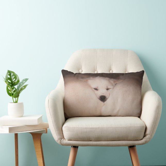 Cutest Baby Animals | Golden Retriever Snuggle Lumbar Pillow (Chair)