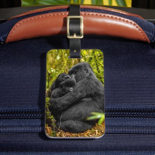 Cutest Baby Animals  Gorilla  Baby Luggage Tag