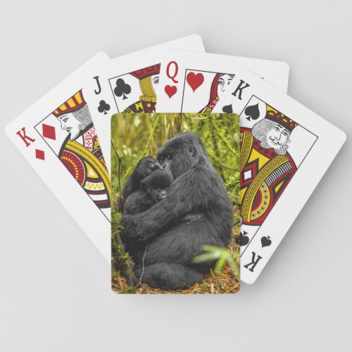 Cutest Baby Animals  Gorilla  Baby Poker Cards