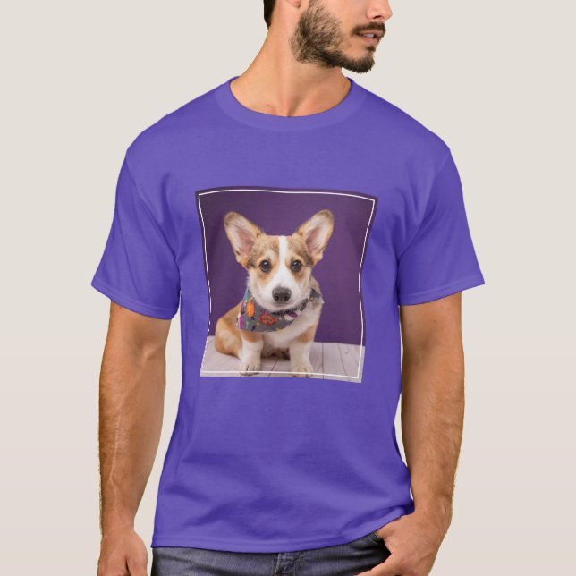 Cutest Baby Animals | Halloween Corgi T-Shirt (Front)