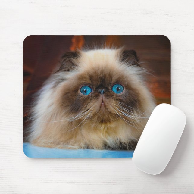 Cutest Baby Animals | Himalayan Cat Mouse Pad (With Mouse)