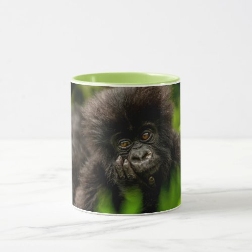 Cutest Baby Animals  Infant Mountain Gorilla Mug