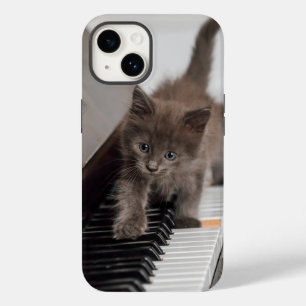 Cutest Baby Animals Kitten on Piano Case-Mate iPhone 14 Case