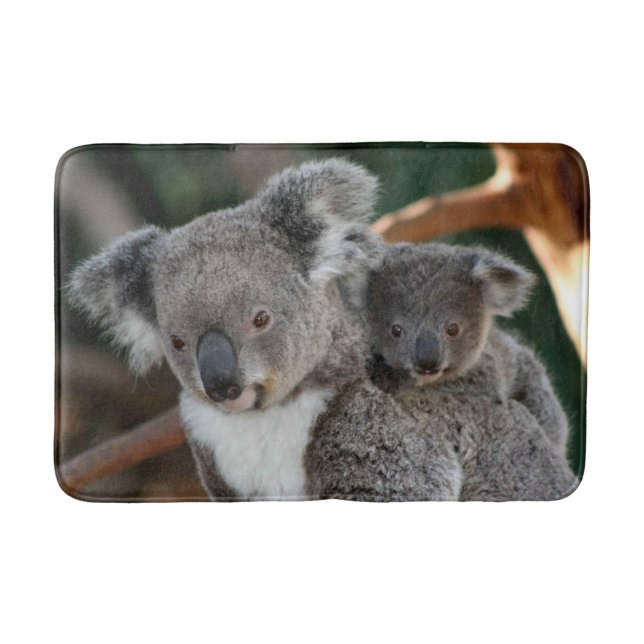 Cutest Baby Animals | Koala and Joey Bath Mat (Front)